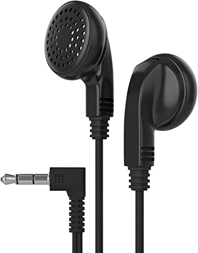 Maeline Bulk Earphones with 3.5 mm Headphone Plug - 50 Pack